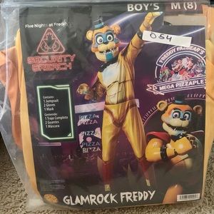 Five Nights at Freddy Glamrock Freddy Costume
